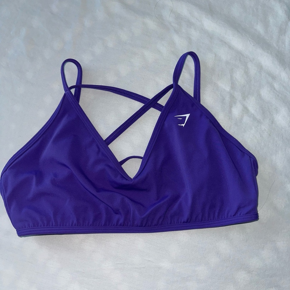 gymshark back gains sports bra